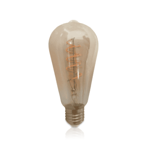 LED FILAMENT E27 EDISON 2200K DIMBAAR AMBER 6W