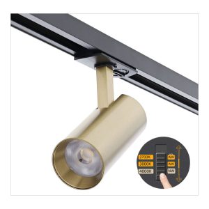 1-FASE RAILSPOT 10W MESSING DIMBAAR CCT new