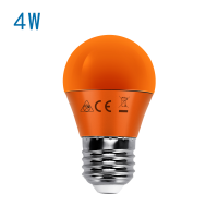 LLED Partylights Kogel 1W E27 gekleurd – in & outdoor