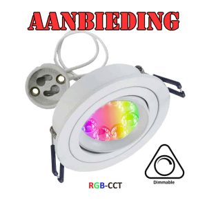 LED SPOT INBOUW-Mi-Light | GU10 | RGB+CCT | 4W